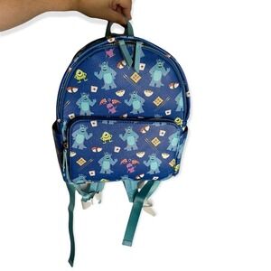 Danielle Nicole boxlunch Pixar Disney Monsters Inc faux Leather Mini Backpack